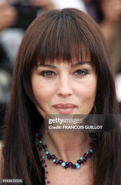 Member of the Jury of the 59th edition of the Cannes Film Festival Italian actress Monica Bellucci poses during a photocall in Cannes, Southern...