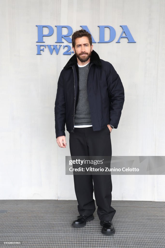 Prada Fall/Winter 2024 Menswear Fashion Show – Arrivals and Front Row