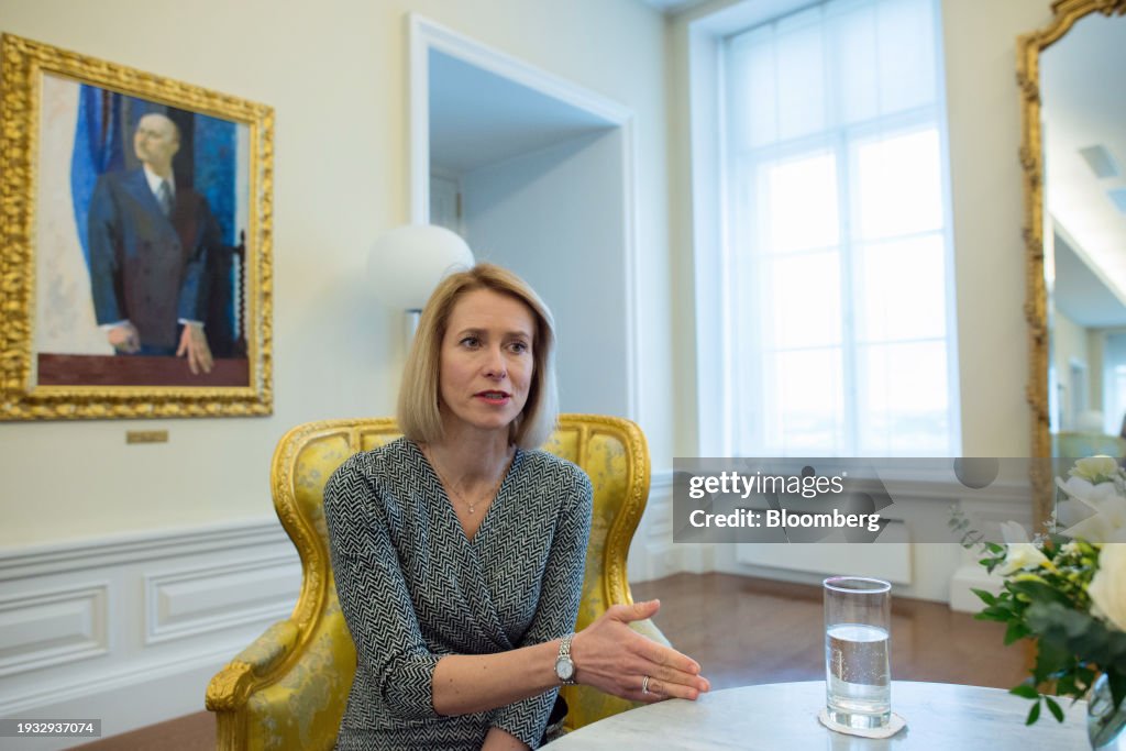 Ukraine Allies Have to Outspend Russia to Win War, Estonian Prime Minister Kaja Kallas Says