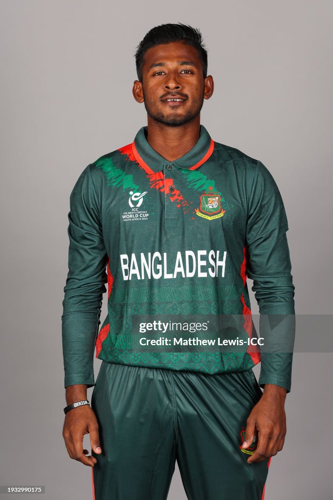 Snk Rahan Rabby Mahfuzur Rahman Rabby of Bangladesh poses for a portrait ahead of the ...