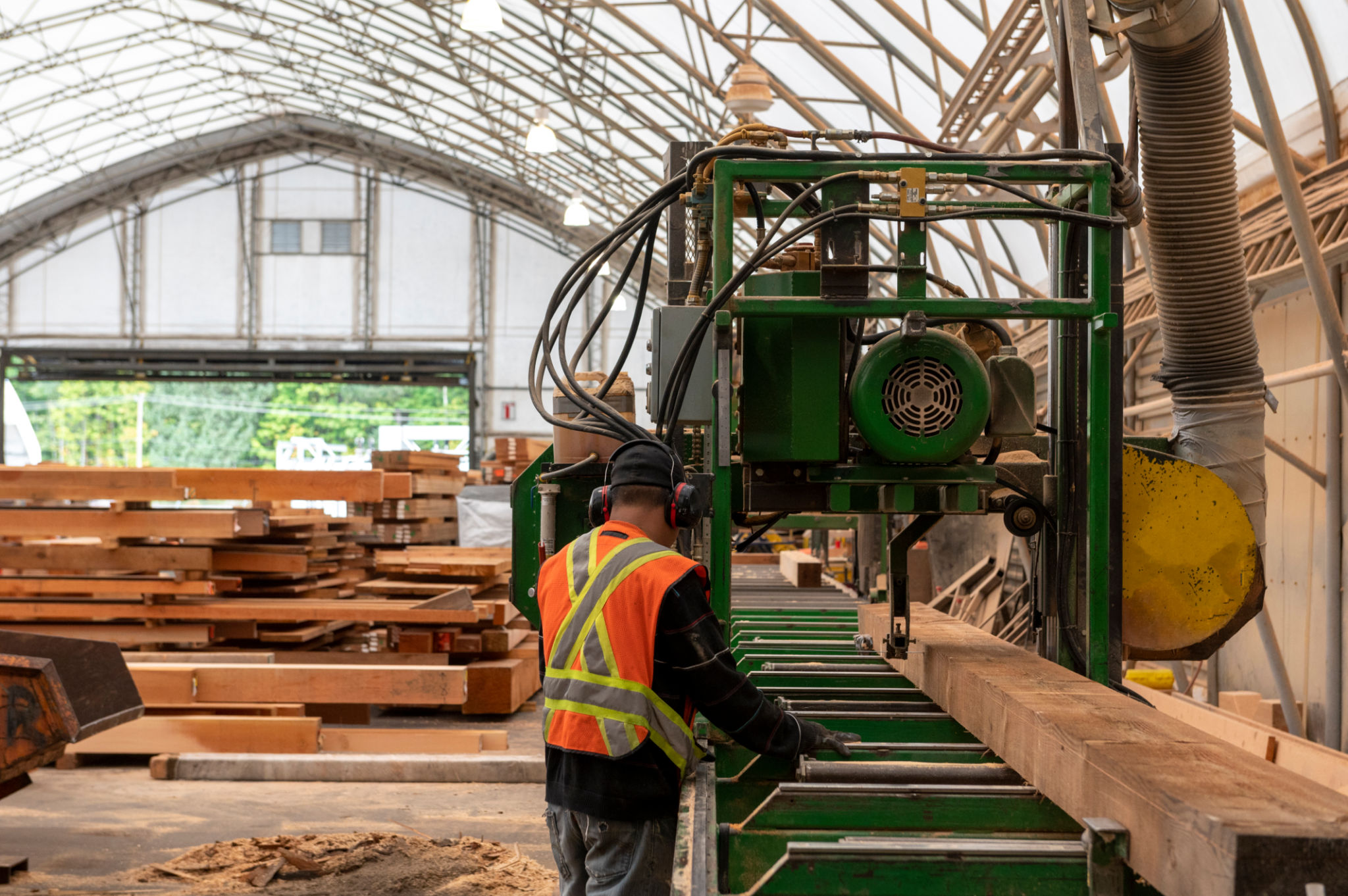 lumber yard