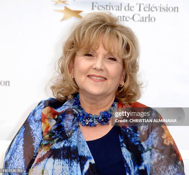 Actress Brenda Vaccaro poses at a photocall for the TV series 'You don't know Jack' during the 2010 Monte Carlo Television Festival held at Grimaldi...