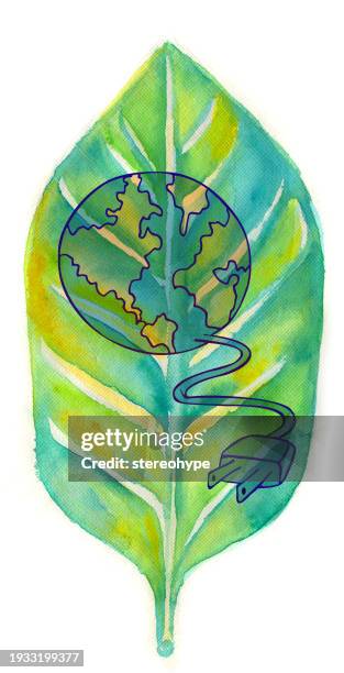 planetary reset - global-powerpoint-background stock illustrations