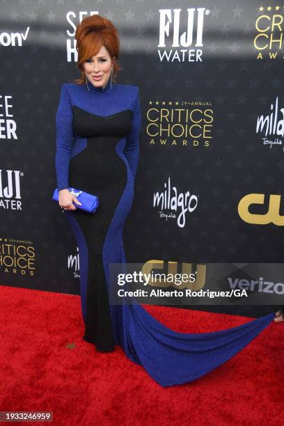 Lisa Ann Walter attends the 29th Annual Critics Choice Awards at Barker Hangar on January 14, 2024 in Santa Monica, California.