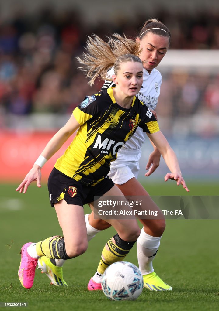 Arsenal Women v Watford Women - Adobe Women's FA Cup Fourth Round