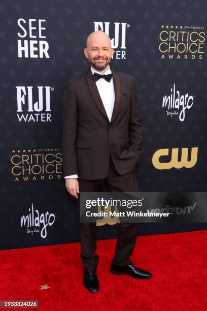 John Cryer attends the 29th Annual Critics Choice Awards at Barker Hangar on January 14, 2024 in Santa Monica, California.