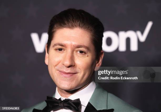 Michael Zegen attends the 29th Annual Critics Choice Awards at Barker Hangar on January 14, 2024 in Santa Monica, California.