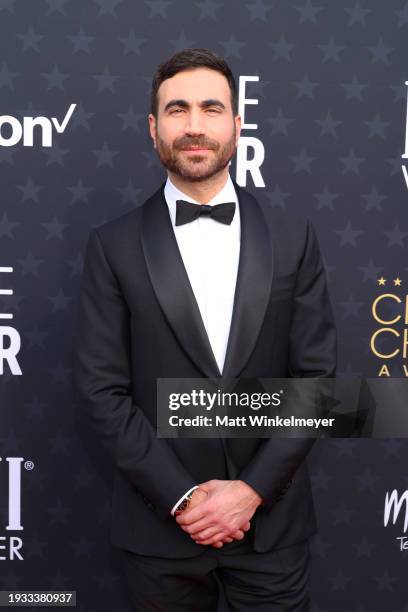 Brett Goldstein attends the 29th Annual Critics Choice Awards at Barker Hangar on January 14, 2024 in Santa Monica, California.