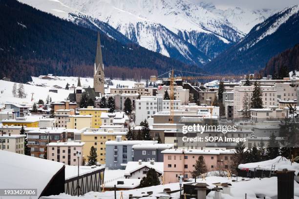 An overview of downtown Davos where AI is dominating the agenda at this years World Economic Forum. Hosted by Klaus Schwab, the theme for the 54th...