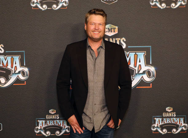 Blake Shelton at "CMT Giants: Alabama" held on January 17, 2024 in Nashville, Tennessee.