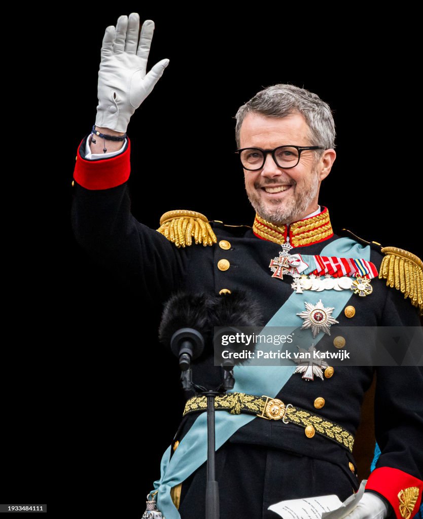 Danish King Frederik X Succeeds Queen Margrethe II