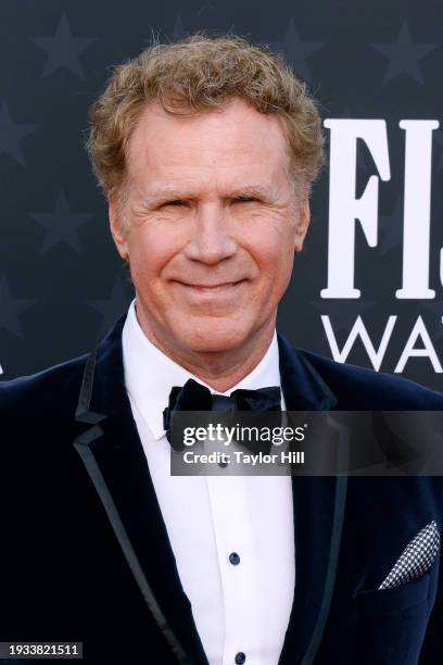 Will Ferrell attends the 29th Annual Critics Choice Awards at The Barker Hangar on January 14, 2024 in Santa Monica, California.