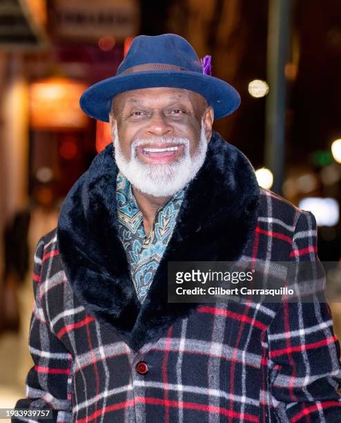 Comedian/actor Michael Colyar is seen arriving to his comedy show on January 14, 2024 in Philadelphia, Pennsylvania.