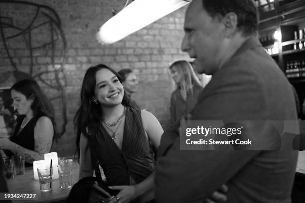 Sadie Stanley seen at Roadside Attractions' "Somewhere In Queens" Reception at Terroni on January 14, 2024 in Los Angeles, California.