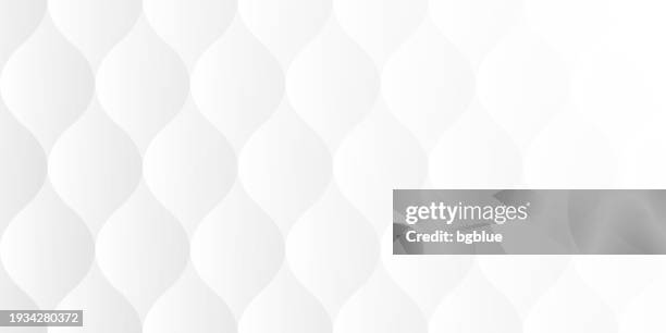 abstract white background - geometric texture - circle pattern seamless stock illustrations