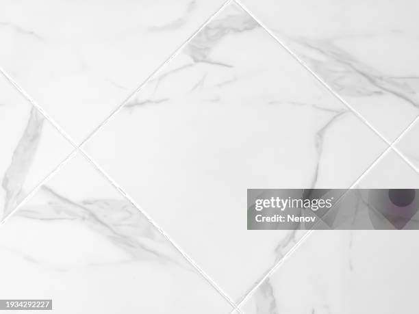 texture of marble tiles - pavimento di mattonelle foto e immagini stock