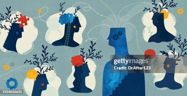 bildbanksillustrationer, clip art samt tecknat material och ikoner med teacher and learners - teambuilding
