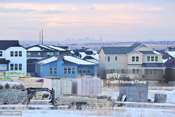 Developing site of Sterling Ranch in Littleton, Colorado on Wednesday, January 17, 2024. Sterling Ranch is Colorado's largest active master planned...