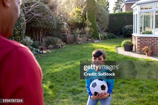 Playful Moments in the Garden with Grandad