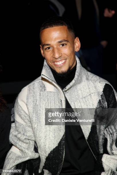 Thilo Kehrer attends the Zegna fashion show during the Milan Menswear Fall/Winter 2024-2025 on January 15, 2024 in Milan, Italy.