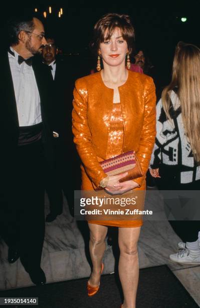 American actress Dana Delany attends the Annual Moving Picture Ball honoring Martin Scorsese at Century Plaza Hotel in Century City, California, 22nd...