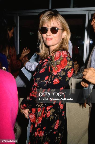 American actress Rebecca De Mornay attends the premiere of Joyce Chopra's 'The Lemon Sisters' at Mann Plaza Theater in Westwood, California, 27th...