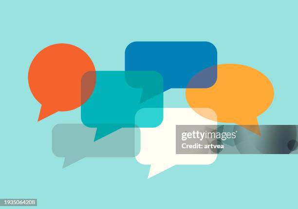 ilustrações de stock, clip art, desenhos animados e ícones de speech bubbles concept - balão de fala