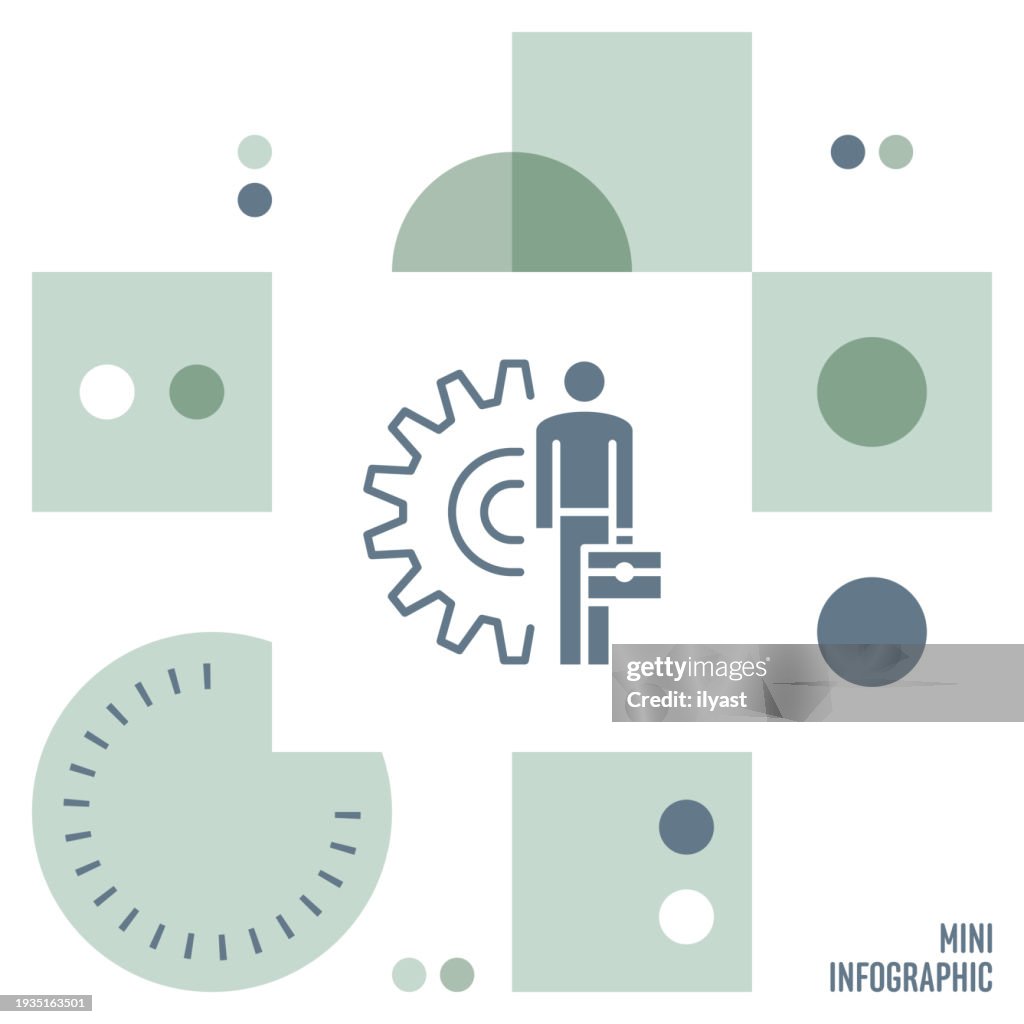 Workforce Mini Infographic Design High-Res Vector Graphic - Getty Images