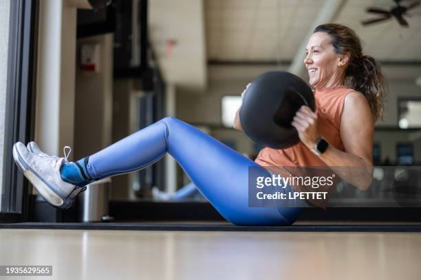 fitness - fitness ball stock pictures, royalty-free photos & images