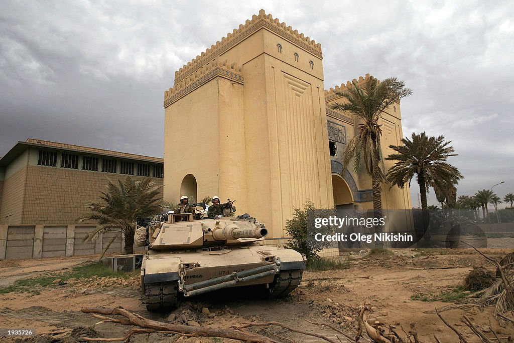 Joint Iraq-U.S. Military Patrols Baghdad Streets