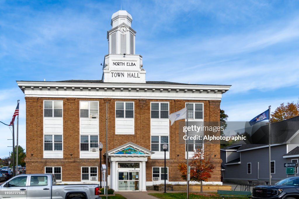 North Elba Town Hall In Lake Placid Town Mirror Lake Lake Placid High North Elba Town Hall In Lake Placid Town Mirror Lake Lake Placid High