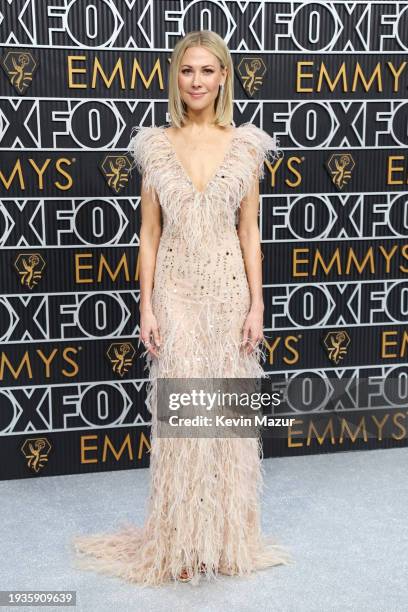 Desi Lydic ttends the 75th Primetime Emmy Awards at Peacock Theater on January 15, 2024 in Los Angeles, California.