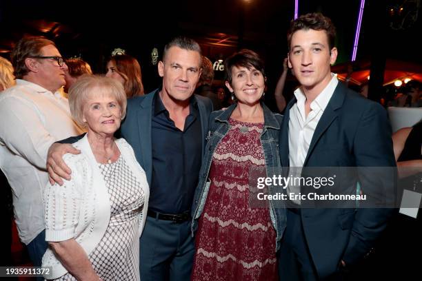 Tempe, AZGuest, Amanda Marsh, Josh Brolin and Miles Teller at the red carpet screening of Columbia Pictures' ONLY THE BRAVE at Harkins Theatres Tempe...