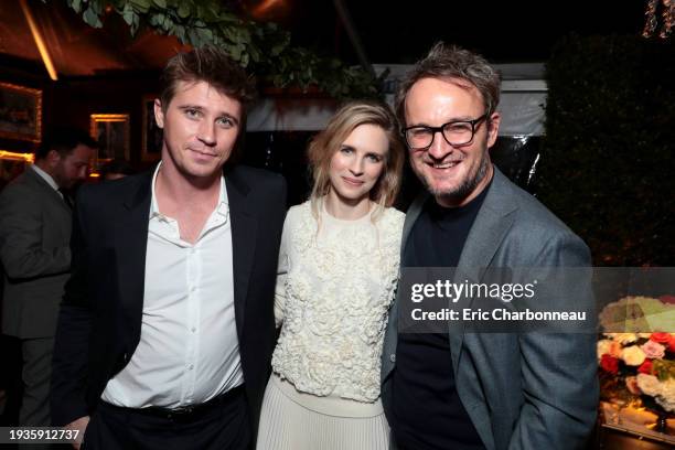 Garrett Hedlund, Brit Marling and Jason Clarke seen at Town & Country Magazine with St. Regis Hotels & Resorts Celebrates November Families Issue,...