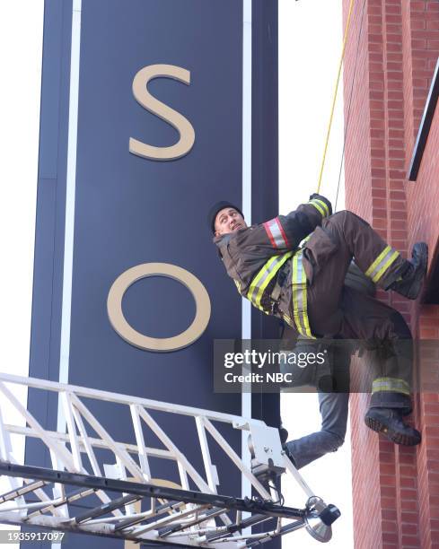 Call Me McHolland" Episode 12002 -- Pictured: Taylor Kinney as Kelly Severide --