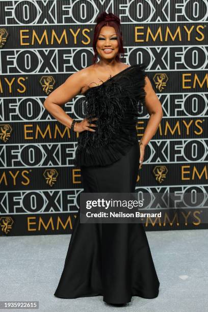 Garcelle Beauvais attends the 75th Primetime Emmy Awards at Peacock Theater on January 15, 2024 in Los Angeles, California.