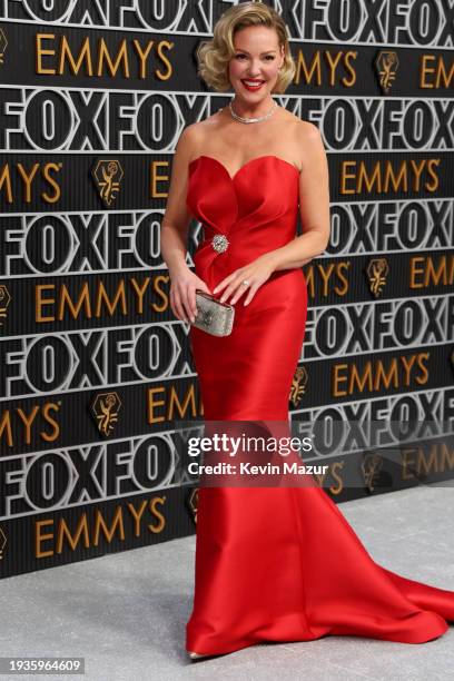 Katherine Heigl attends the 75th Primetime Emmy Awards at Peacock Theater on January 15, 2024 in Los Angeles, California.