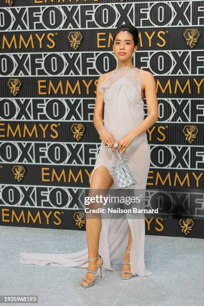 Jasmin Savoy Brown attends the 75th Primetime Emmy Awards at Peacock Theater on January 15, 2024 in Los Angeles, California.