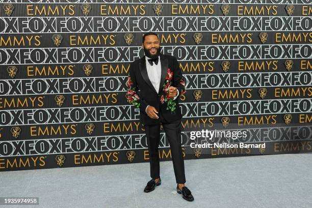 Anthony Anderson attends the 75th Primetime Emmy Awards at Peacock Theater on January 15, 2024 in Los Angeles, California.