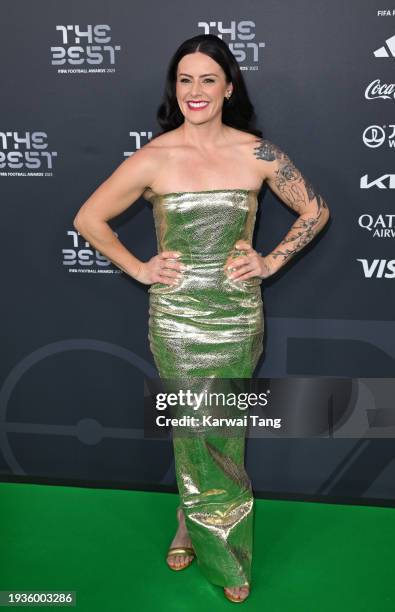 Ali Krieger attends the Best FIFA Football Awards 2023 at The Apollo Theatre on January 15, 2024 in London, England.