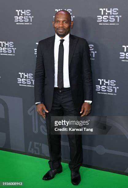 Geremi attends the Best FIFA Football Awards 2023 at The Apollo Theatre on January 15, 2024 in London, England.