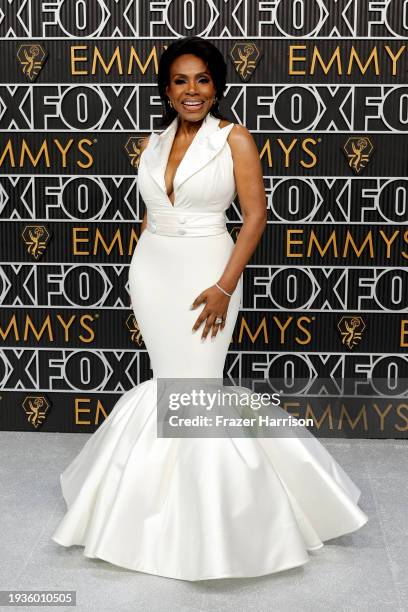 Sheryl Lee Ralph attends the 75th Primetime Emmy Awards at Peacock Theater on January 15, 2024 in Los Angeles, California.