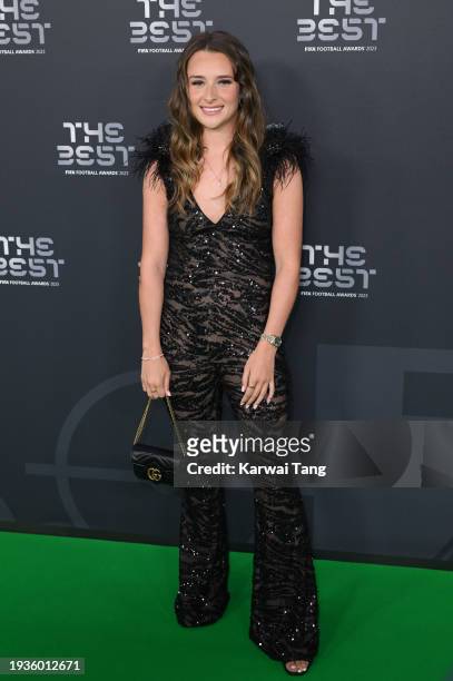 Ella Toone attends the Best FIFA Football Awards 2023 at The Apollo Theatre on January 15, 2024 in London, England.