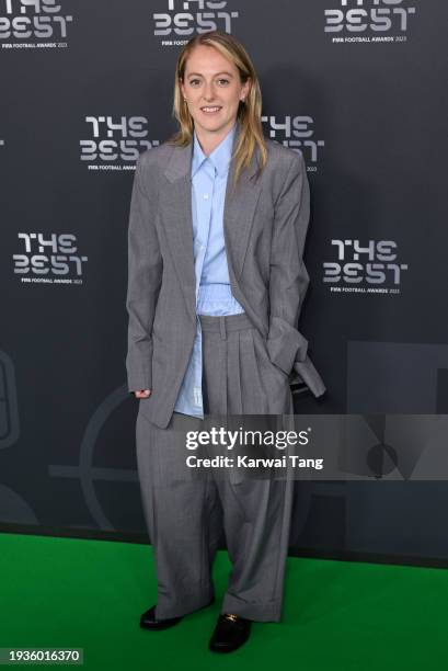 Keira Walsh attends the Best FIFA Football Awards 2023 at The Apollo Theatre on January 15, 2024 in London, England.