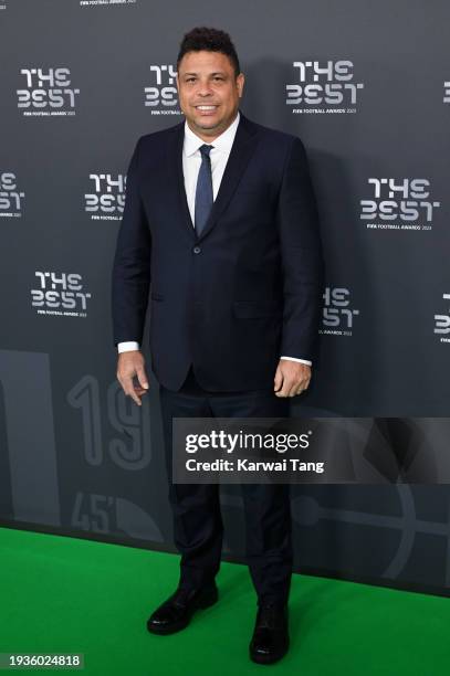 Ronaldo attends the Best FIFA Football Awards 2023 at The Apollo Theatre on January 15, 2024 in London, England.