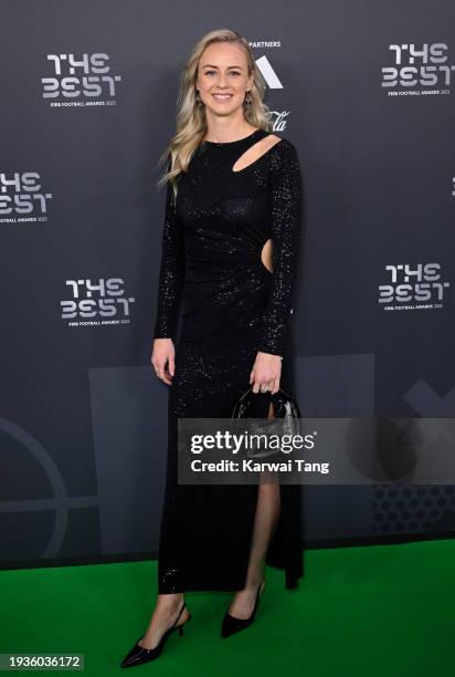 Amanda Ilestedt attends the Best FIFA Football Awards 2023 at The Apollo Theatre on January 15, 2024 in London, England.