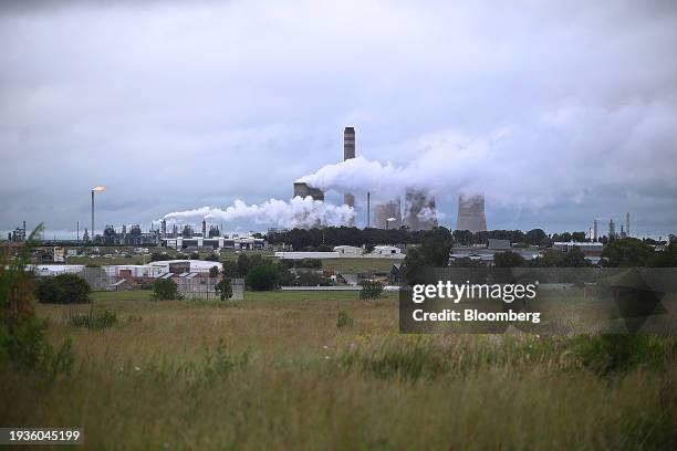 The Sasol Ltd. Secunda synthetic fuel plant in the town of Secunda, Mpumalanga province, South Africa, on Thursday, Jan. 18, 2024. With Sasol facing...