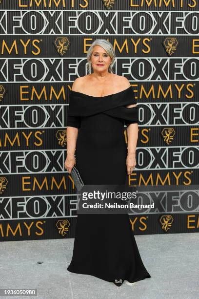 Lorraine Bracco attends the 75th Primetime Emmy Awards at Peacock Theater on January 15, 2024 in Los Angeles, California.