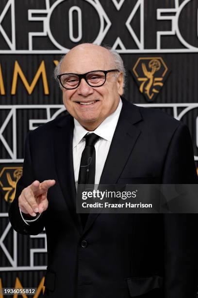 Danny DeVito attends the 75th Primetime Emmy Awards at Peacock Theater on January 15, 2024 in Los Angeles, California.