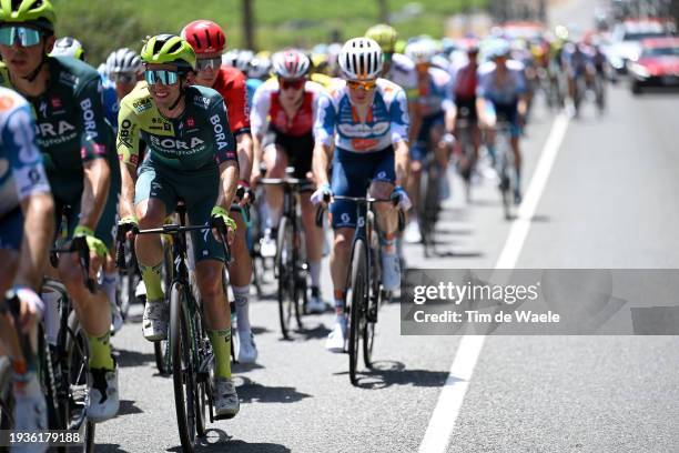 Ben Zwiehoff of Germany and Team BORA - Hansgrohe competes during the 24th Santos Tour Down Under 2024, Stage 1 a 144km stage from Tanunda to Tanunda...